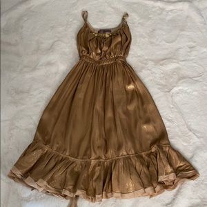 Hale Bob Summer Grecian Style Dress Medium